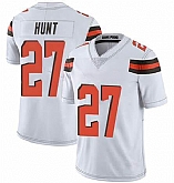 Nike Browns 27 Kareem Hunt White Vapor Untouchable Limited Jersey Dzhi,baseball caps,new era cap wholesale,wholesale hats